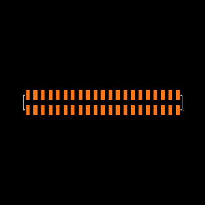 SSW-121-22-SM-D-VS-K-TR Footprint