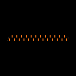 SSW-125-22-L-S-VS-016 Footprint