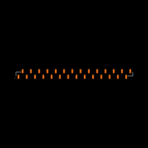 SSW-128-22-S-S-VS-K Footprint