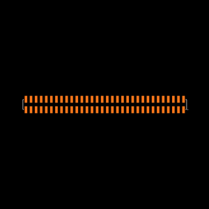 SSW-132-22-FM-D-VS Footprint