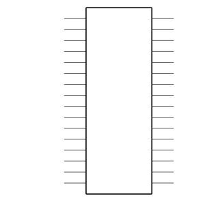 TMMH-116-05-F-DV-ES Symbol