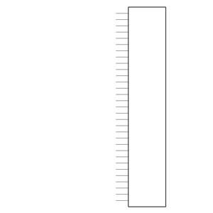 TMS-131-01-T-S-RA Symbol