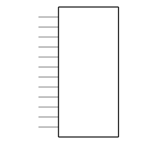 TSM-112-04-T-SH-LC-K Symbol
