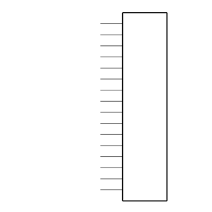 TSM-116-03-LM-SV-P-TR Symbol