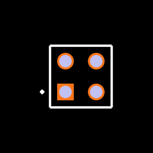 TSW-102-16-F-D Footprint