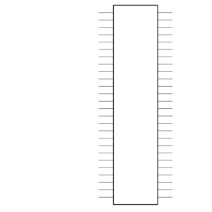 TSW-126-16-L-D-LL Symbol