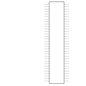 TSW-132-09-S-D-RA Symbol