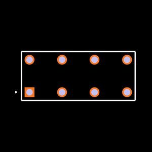 TSW-204-09-L-Q Footprint