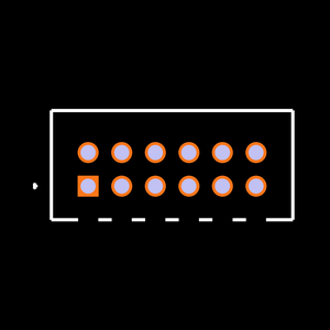 ZLTMM-106-75-L-D-260 Footprint