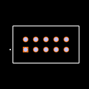 ZSS-105-04-S-D-715 Footprint