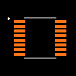 AD5066BRUZ Footprint