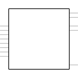 AD8224HBCPZ-R7 Symbol