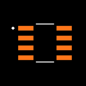 AD8227ARZ-RL Footprint