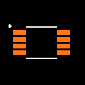 AD8610ARMZ-R7 Footprint