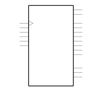 ADC08200CIMTX/NOPB Symbol