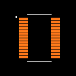 ADS823E/1K Footprint