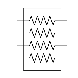 CAY16-6041F4LF Symbol