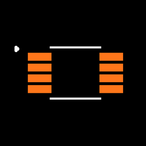 DS1050U-005+ Footprint