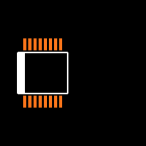 DS2764AE+T&R Footprint