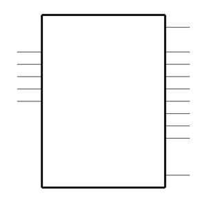 DS91M124TMAX/NOPB Symbol