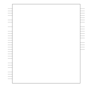 DSPIC30F4011-20I/P Symbol