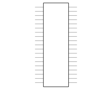 FTSH-119-02-S-DV Symbol