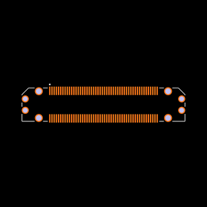FX23-100S-0.5SVB Footprint
