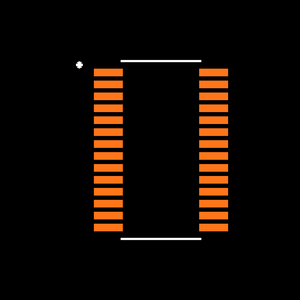 LM2647MTCX/NOPB Footprint