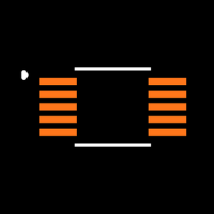 LM4898MM/NOPB Footprint