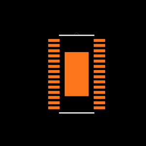 LM4936MHX/NOPB Footprint
