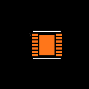 LM95234CISDX/NOPB Footprint