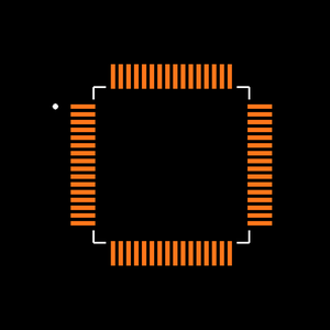 LMH0030VS/NOPB Footprint