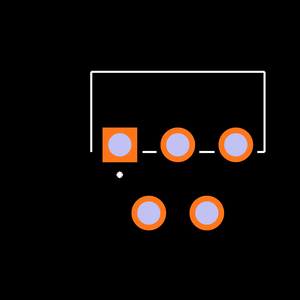LP38841T-1.2/LF03 Footprint