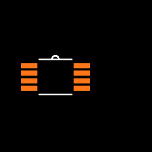 LTC6652BHMS8-1.25#PBF Footprint