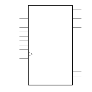 MAX1111EEE/V+ Symbol