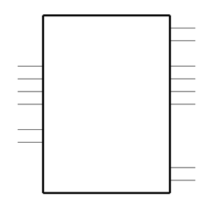 MAX231MJD/883B Symbol
