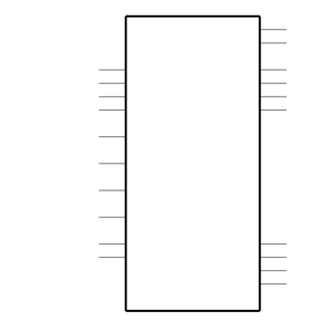 MAX232MLP/883B Symbol