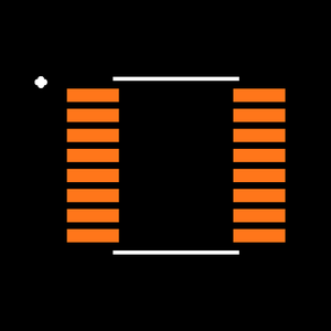 MAX4219EEE+T Footprint