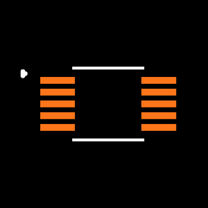 MAX4249EUB+ Footprint