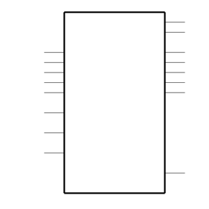 MAX695MJE/883B Symbol
