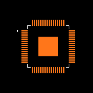 MAX9259GCB/V+T Footprint