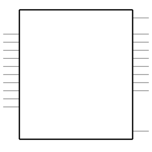 MC74HC573ANG Symbol