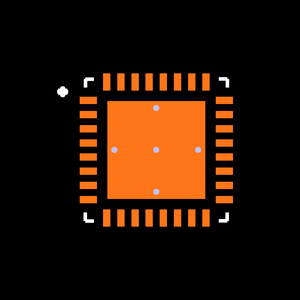 MSP430F2122TPWR Footprint