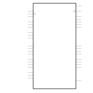 PIC16C64A-04/P Symbol