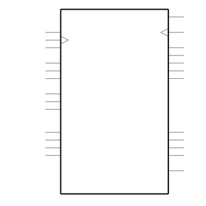 PIC16C66-20I/SO Symbol