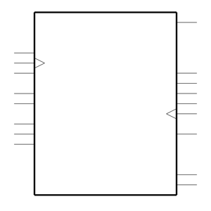 PIC16CE624-04/SO Symbol