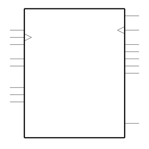 PIC16LC711-04I/SO Symbol