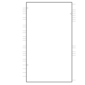 PIC16LF727-I/P Symbol