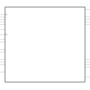 PIC18LF2553-I/SP Symbol