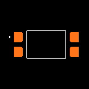 SFH6156-2X001 Footprint